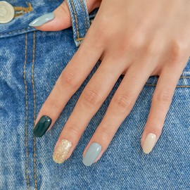 EDGEU [EDGEU]Casual Street Look Nail Strips
