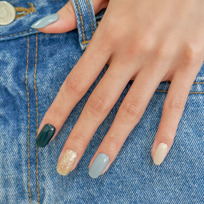 EDGEU [EDGEU]Casual Street Look Nail Strips