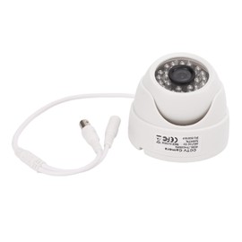 Security Camera, Infrared Night No Delay 4 in 1 3.6mm Lens Analog CCTV Camera for Outdoor for Indoor(PAL)