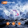 GoGonova Bubble Machine, 30000+ Bubbles/Min Rechargeable Kids Bubble Machine, Big