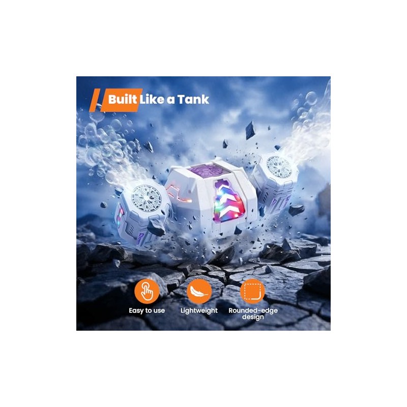 GoGonova Bubble Machine, 30000+ Bubbles/Min Rechargeable Kids Bubble Machine, Big