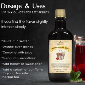 MOUNTAIN ESSENTIALS Apple Cider Vinegar with Fruit Juice Blend, Naturally Crafted Beverage Made with Organic Ingredients, Ready to Drink, 25 fl oz, 50 Servings per Container, 1 Pack