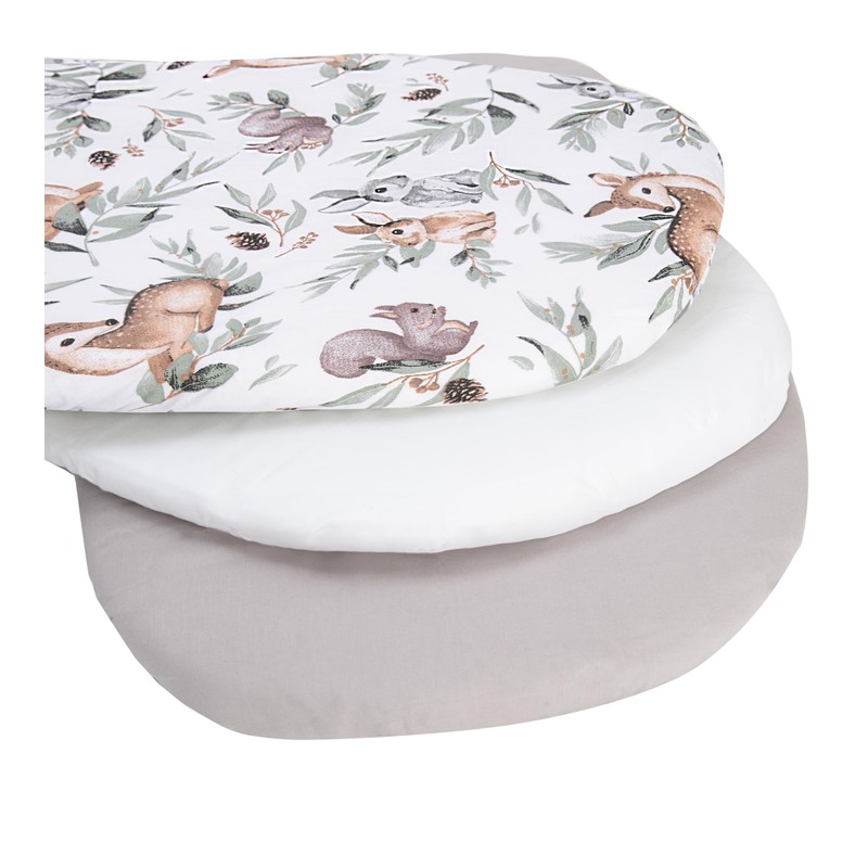 Medi Partners Set of 3 Fitted Sheets Pram 86 x