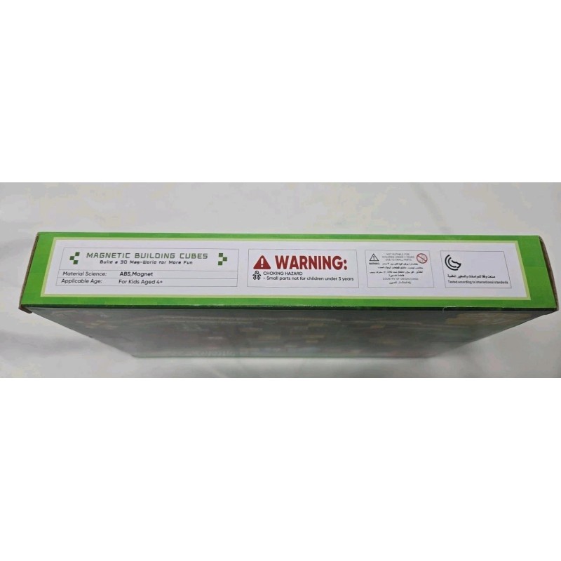 TOK MOC Magnetic Building Cubes 3D Mag-World Fun Hand Eye