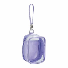 LIHIT LAB Myfa A3305-10 Mini Decoration Box Pouch, Oshi-Katsu (Fan Culture), Plush, Lilac Purple