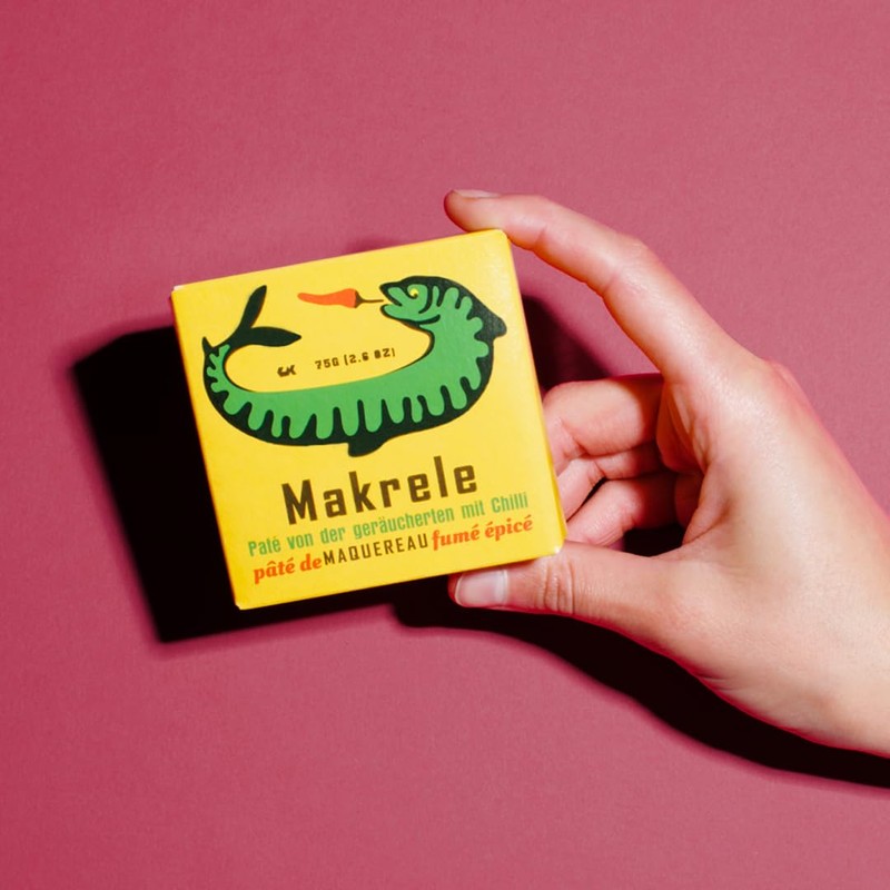 Portuguese Smoked Spiced Mackerel Pate | B Vitamins, Omega-3 |