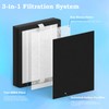4 Packs Replacement Filter B Compatible with Idylis AC-2125, AC-2126,