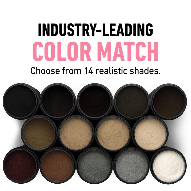 Hair Thickening Fibers:_Light Brown_28 g