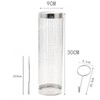 Stainless Steel Cylindrical BBQ Basket Reusable Round Grill Net, Perfect