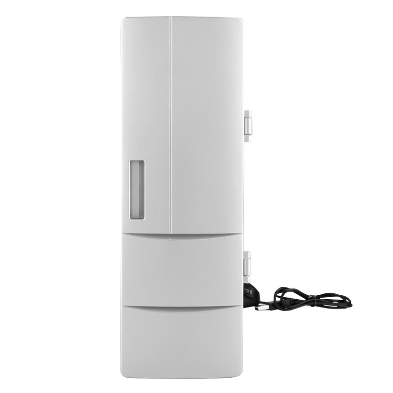 Portable USB Mini Fridge Freezer Refrigerator Cooler and Warmer For