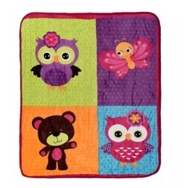 Carla Depot 10 Cobertor Para Bebe Reverso Borrego Surtido