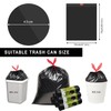 Aitodos® 60PCS Trash Bags, LxH: 70 x 75 cm, Capacity: