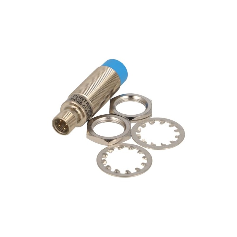 DW-AS-613-M18-002 | 320-820-118 | CONTRINEX INDUCTIVE SENSOR, M18, 8MM RANGE