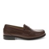 DOCKERS Mens Colleague Dress Penny Loafer Shoe, Dark Brown, 9
