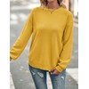 MEROKEETY Women's Fall Sweaters 2025 Cozy Knit Sweater Casual Loose
