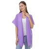Belle Dame Women’s Sheer Chiffon Draped Kimono Loose Cardigan Casual