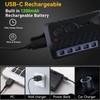 Rechargeable Headlamp, 1200 mAh LED Headlight Headband Flashlight Lumen with