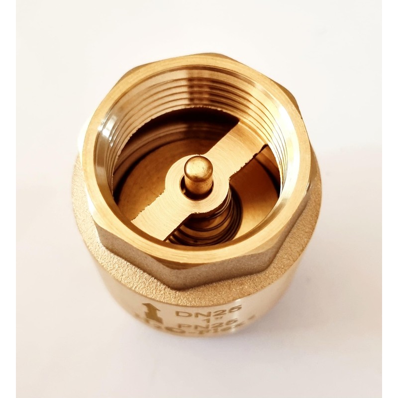 H2O-Flex® DN15 Check Valve 1/2 Inch Completely Made of Brass,