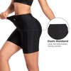 RELLECIGA Women's Black Swim Shorts Quick Dry Swim Shorts High
