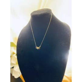 Sterling Xmas Gift Women’s Necklace Jewelry 925 Sterling Silver CZ Diamond Heart Infinity