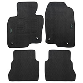 ecoMats All-Weather Floor Mats for 2017 to 2025 Mazda CX-5, with Safety Locks, Front and Rear, Odorless, CX5