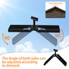 Starlink Roof Ridge Mount gen 3 with Counterweight, Rotatable Adjustable