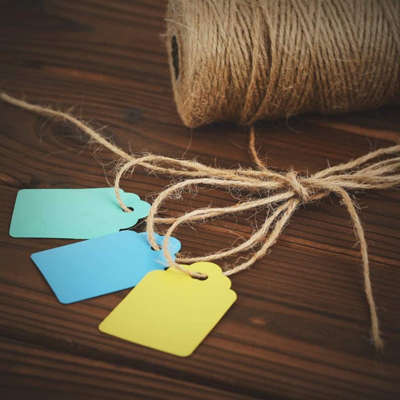 Jute Twine String 328 Feet Durable Natural Jute Rope String