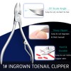 2025 4PCS Ingrown Toenail Clippers, Podiatrist Toe Nail File Lifter,