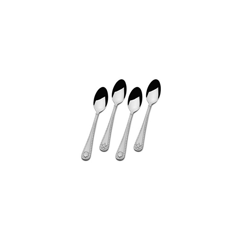 Towle Living Antigua Frost Demi Spoons, Set Of 4, Stainless