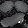 Microfiber Leather Car Seat Cover Full Set, Includes Front &