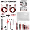 27PCS Multimeter Test Leads Kit,Professional and Upgraded Test Leads Set