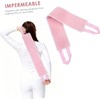 Aplicador de Bronceador para Espalda en Banda Rosa, Material Flexible