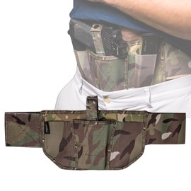 VNSH Belly Band Holster – Comfortable, Secure & Discreet | Concealed Carry Fit for 99% of Handguns with Built-in Mag Pouches