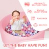 Foam Ball Pit, 35"x 12" Ball Pits for Toddlers, Soft