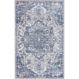 Bellini Rugs Machine Washable Rug with Non Slip Backing, Living Room Rug, Kitchen Area Rug, Pet Friendly Area Rugs, Throw Rugs for Entryway, Home Floor Decor, 2' x 3'