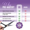 PRO-MASTER SMART & SIMPLE Professional 9 Inch Sewing Scissors for