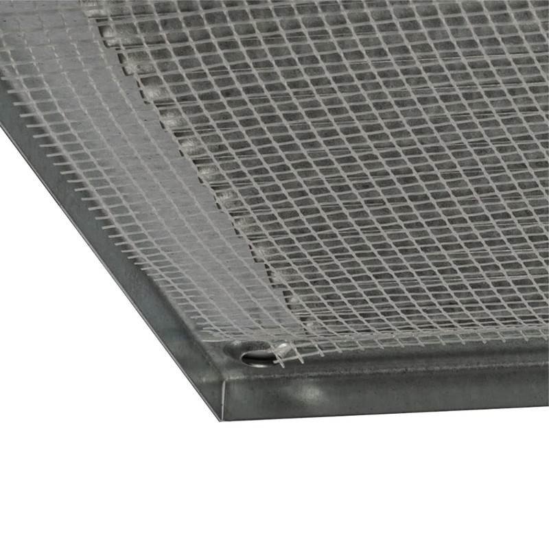 Ventilation Grille/Exhaust Air Grill Bug Screen Weather Guard 12x6 inch