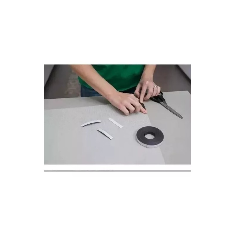 B&S Cortina Malla Mosquitero Magnetica Ajustable Puerta Ventana