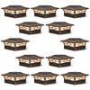 Solar Post Cap Lights Outdoor 12pack, Waterproof Solar Powered Deck