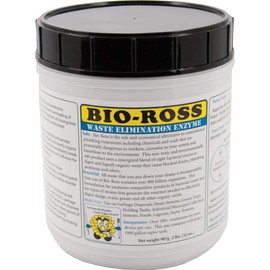 Bio-Ross Drain & Septic Drain Cleaner By Bio Ross Elimination Enzyme Drain Cleaner One 2 lbs Containers