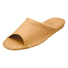 Pansy 9505 Slippers, Women's Indoor Shoes, Room Shoes, Fits Up to LL Sizes (LL 9.6 - 9.8 inches (24.5 - 25.0 cm), Brown), Braun