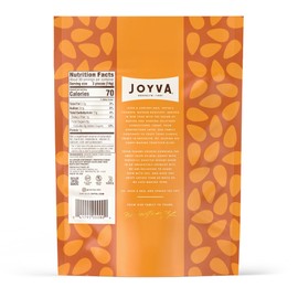 Joyva Sesame Crunch, 16 oz (454g) Pouch | Individually Wrapped Honey Sesame Candy | Kosher Parve, Gluten-Free, Dairy-Free | Crunchy Snack with Roasted Sesame Seeds | Made in Brooklyn, NY
