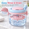 Rotating Retainer Case for Oral Appliance Storage – Drainable Ventilated