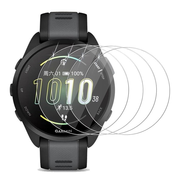 (4 Pack) Screen Protector For Garmin Forerunner 165 Music /