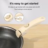 Zheigaoxea Removable Handle for Pots and Pans, Universal Detachable Handle