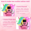 Unicorn Kids Walkie Talkies, Gifts for 3-12 Years Old Boys