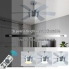 SHOWDI Ceiling Fan with Lights and Remote, 6 Blade App