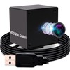 ELP 16MP USB Camera Auto Focus 68 Degree No Distortion