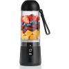 Portable Blender 17oz, 8-Blade Personal Smoothie Mixer with USB-C Rechargeable