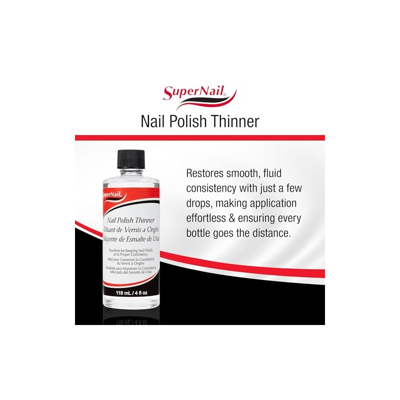 Super Nail Polish Thinner 4 Ounce (118ml)